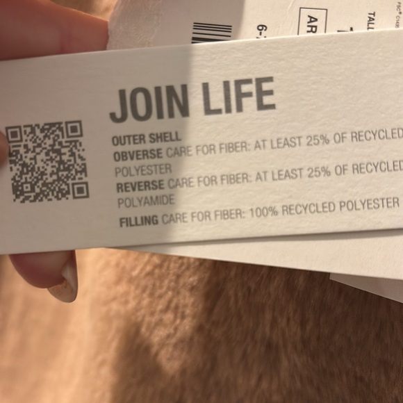 NWT ZARA girls reversible puffer/faux fur vest (11/12) - Picture 5 of 6